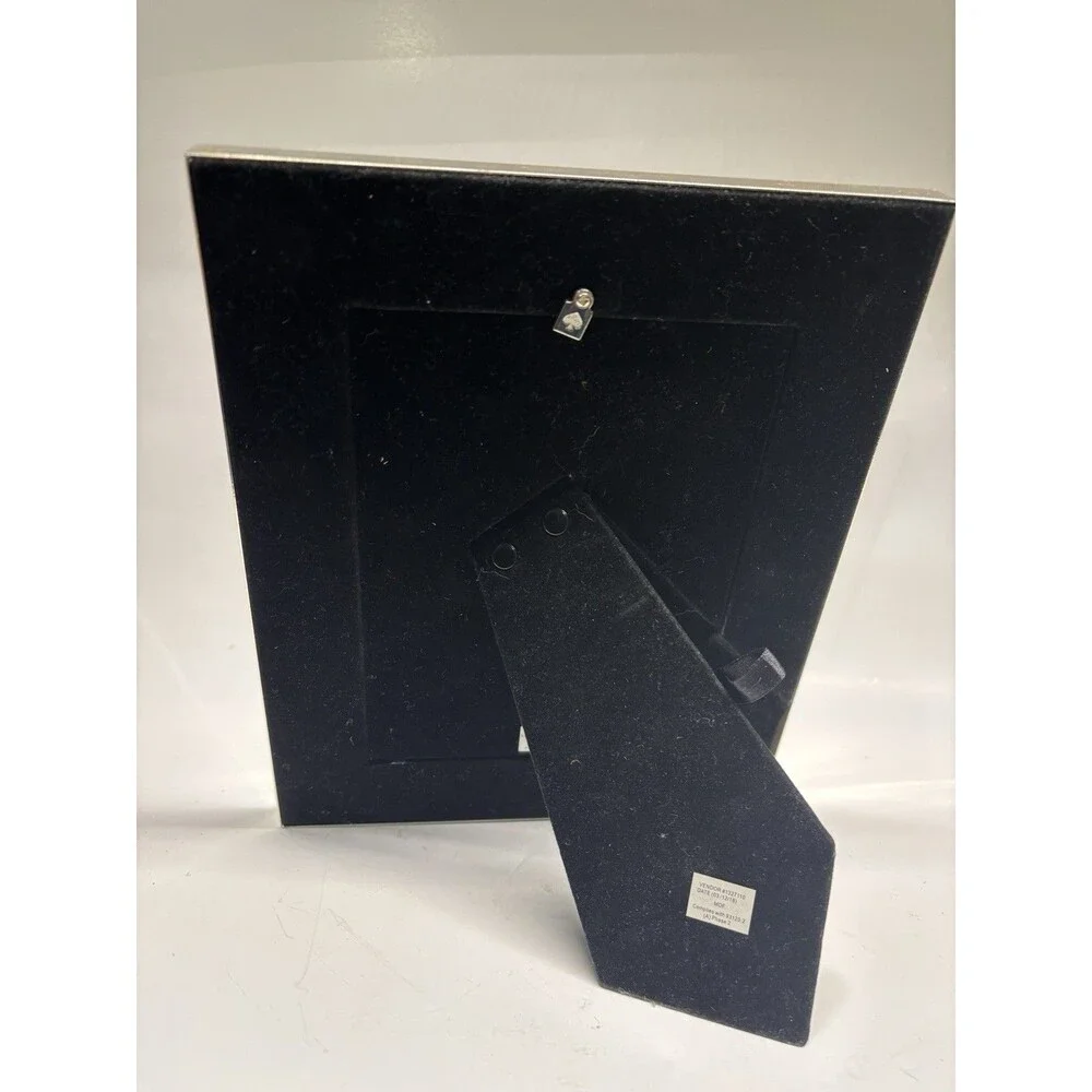 Kate Spade Lenox Darling Point Mr & Mrs Silverplate 8x10 Picture Frame